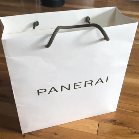 us Panerai shopping bag